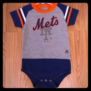 New York Mets 24 month Onesie - NEVER WORN